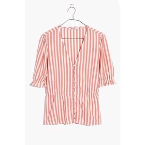 Madewell Peplum Top